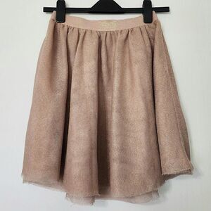 Gap Kids - Size XXL (14/16) Dusty Pink  Tulle Layered Shimmer Skirt
